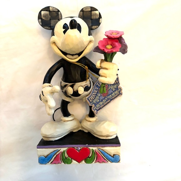 NWT Jim Shore Disney Traditions Mickey Mouse Figurine “ For My Gal” NEW IN BOX - Picture 15 of 16
